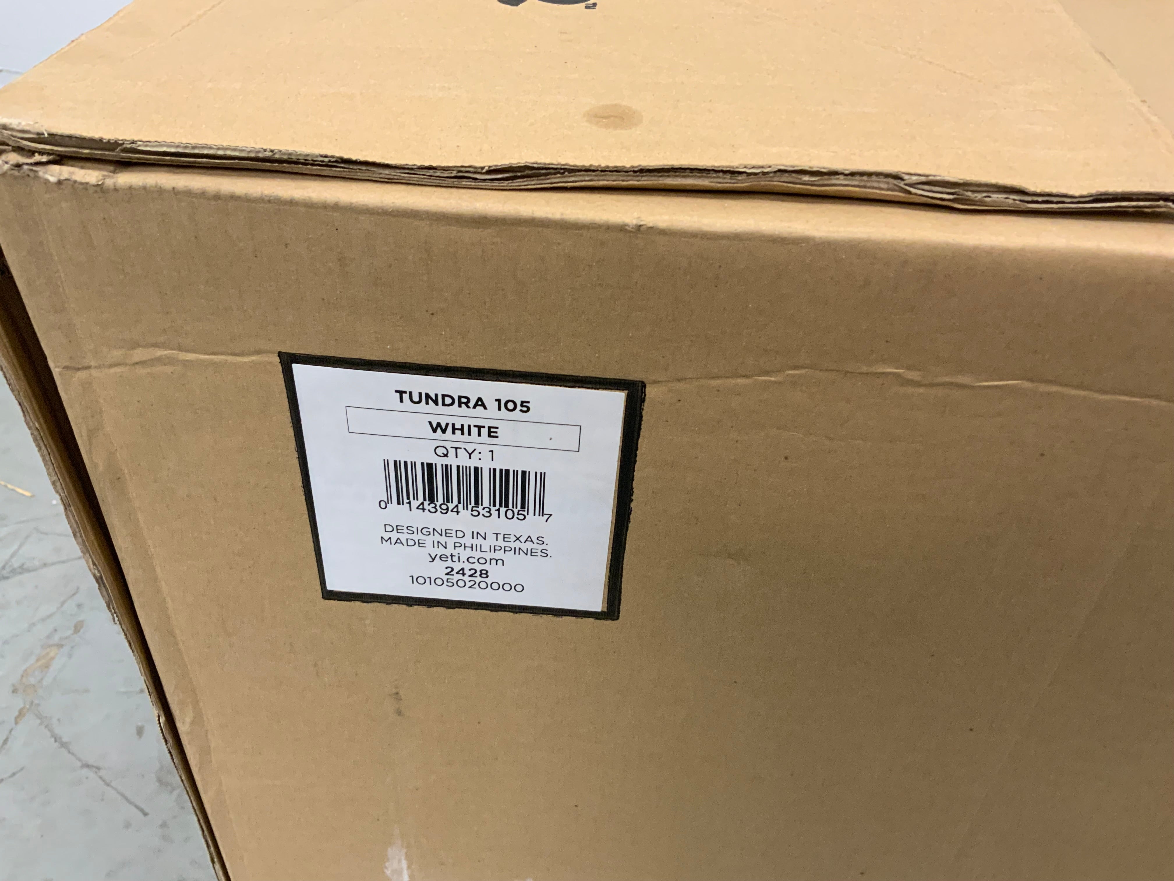 YETI Tundra 105 Cooler (WHITE) (8066594898158)